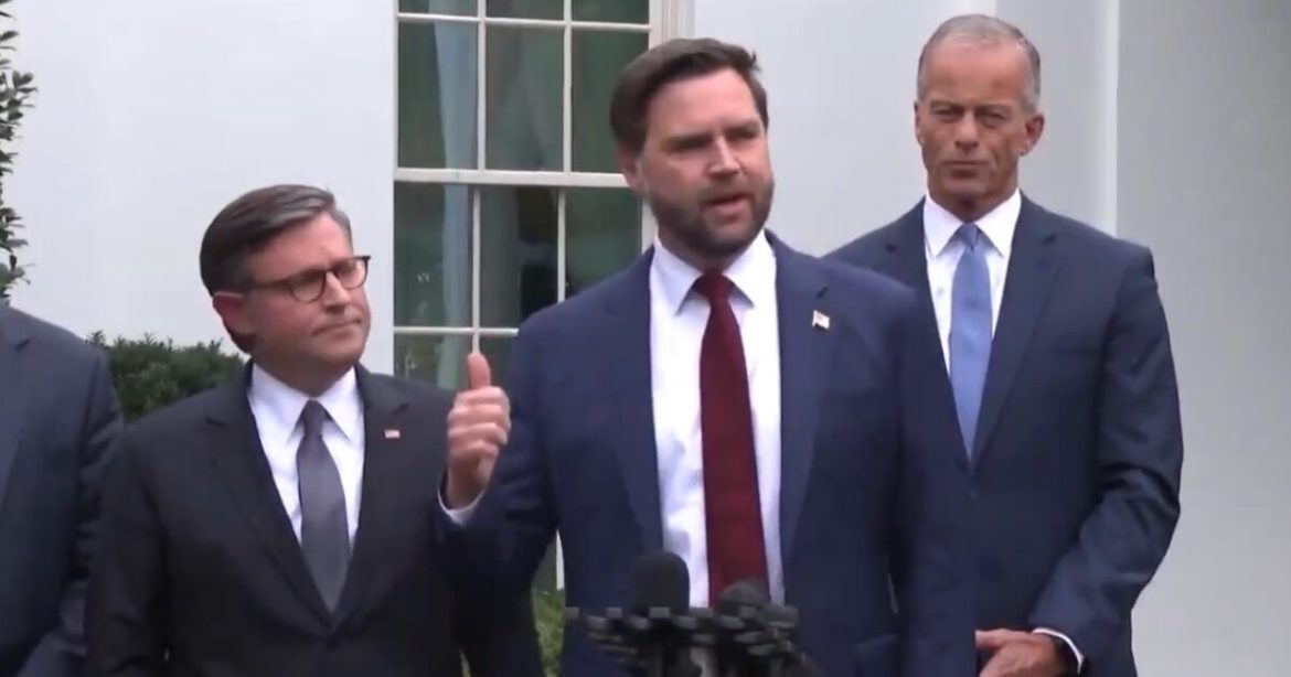 “I Think We’re Headed to a Shutdown” – Vance SLAMS Schumer, Democrats For Trying to Hold Americans Hostage to Fund Healthcare for Illegal Aliens (VIDEO) “I Think We’re Headed to a Shutdown” – Vance SLAMS Schumer, Democrats For Trying to Hold Americans Hostage to Fund Healthcare for Illegal Aliens (VIDEO)