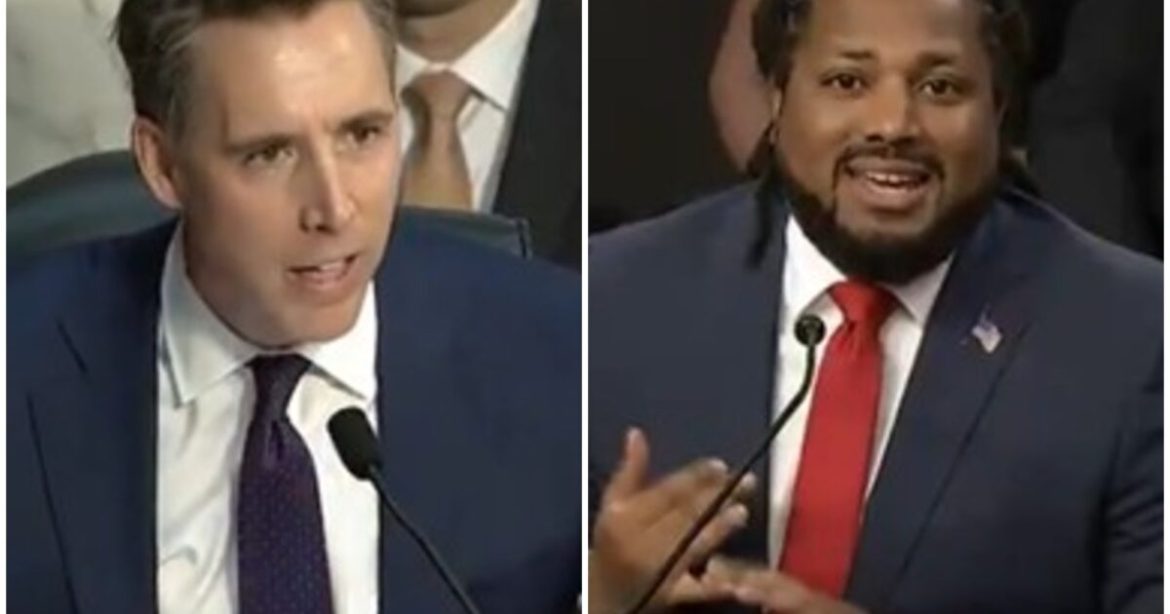 Sen. Josh Hawley Leaves Gun-Grabbing Former Biden Staffer Puzzled During Hearing With Question on a Woke Word the Leftist Wrote in Report that Pushed Defunding the Police (VIDEO) Sen. Josh Hawley Leaves Gun-Grabbing Former Biden Staffer Puzzled During Hearing With Question on a Woke Word the Leftist Wrote in Report that Pushed Defunding the Police (VIDEO)
