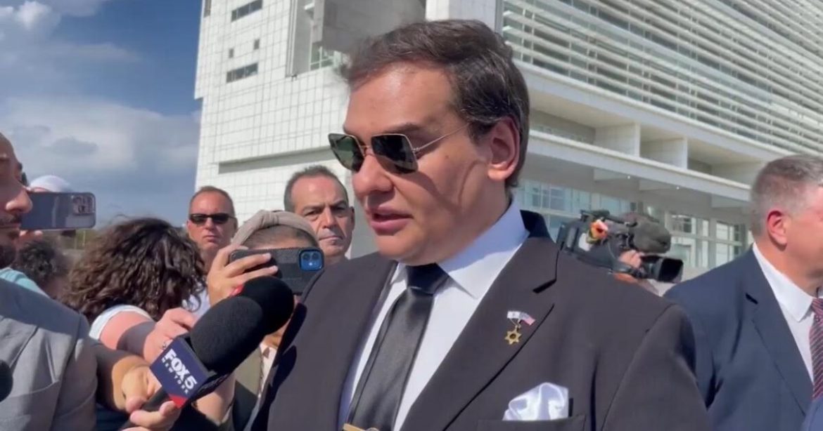 George Santos Says Trump Gave Him “A New Chance at Life” After Sentence Commutation