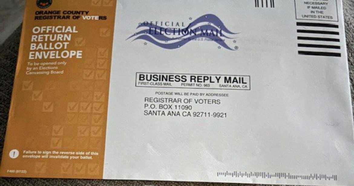 HERE WE GO AGAIN – In California Election For Congressional Redistricting – “See Through” Ballot Envelopes Allow You to See How Voter Voted