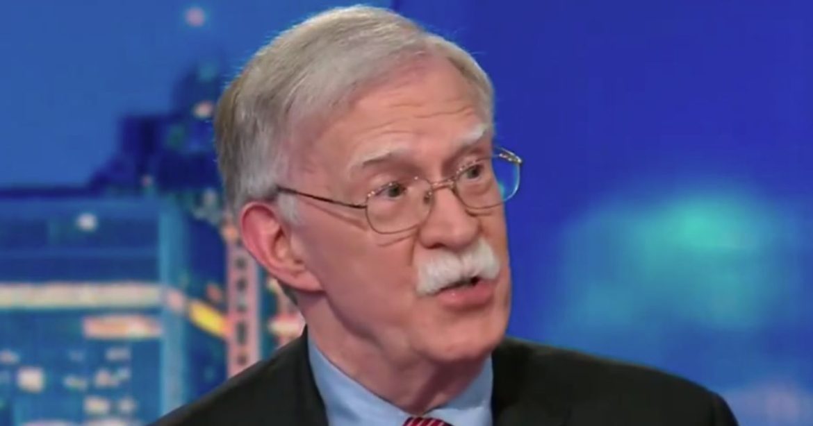 Bolton Indicted on 18 COUNTS Under Espionage Act – Shared More Than 1,000 Pages of Highly Classified Information – READ INDICTMENT HERE