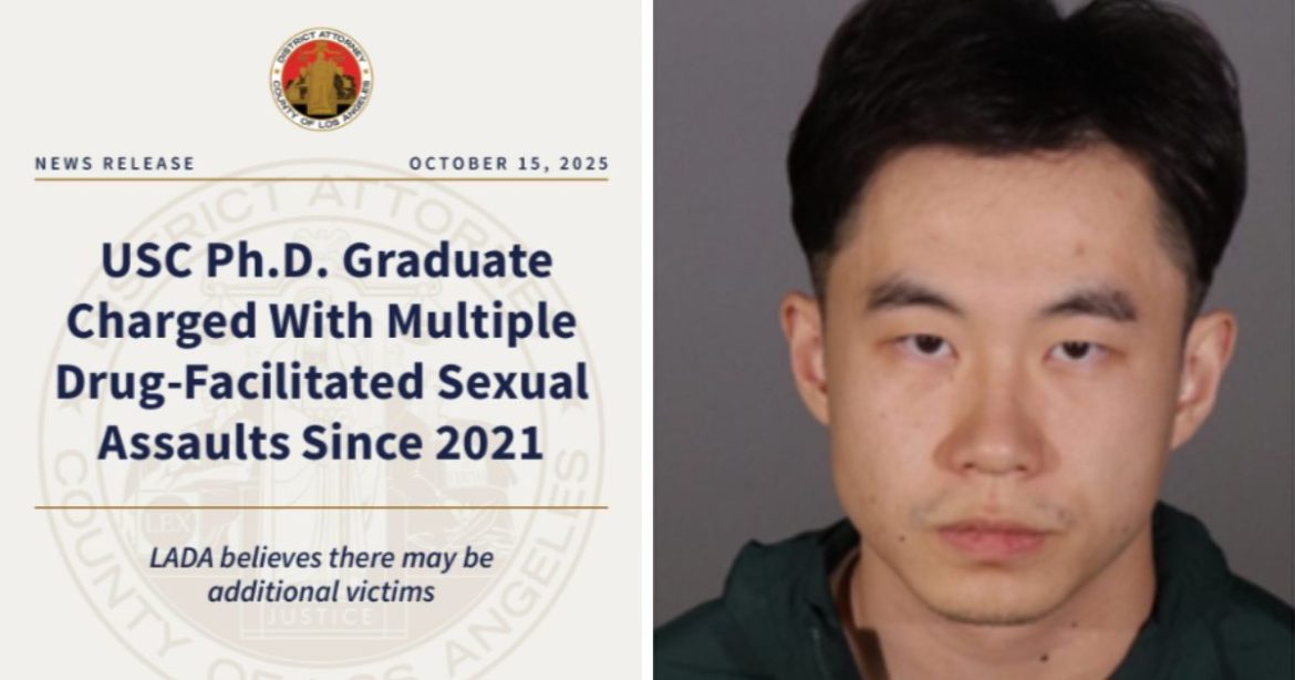 International Student from China Accused of Drugging and Raping Multiple Women on Campus