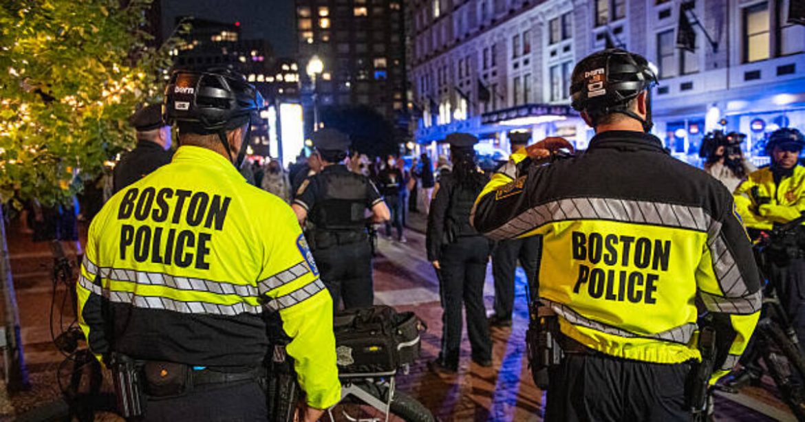 Boston Police Officers Hospitalized With Broken Bones After Being Attacked by Hamas Supporters During Students for Justice in Palestine March to Celebrate October 7 Attack on Israel