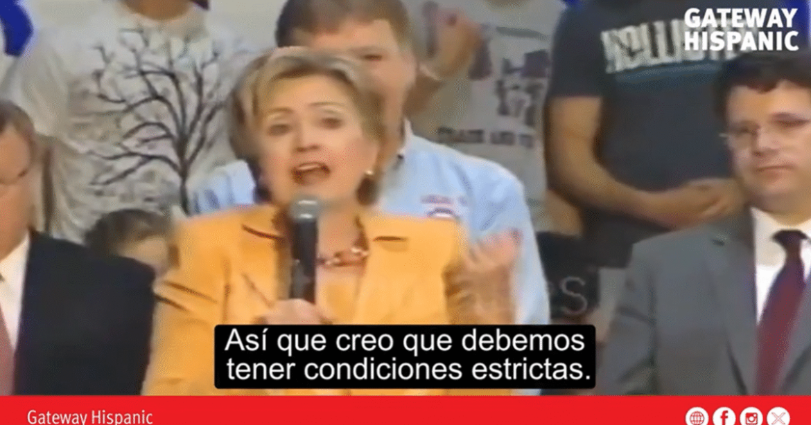 Hillary Clinton Proposes “Conditions” for Immigrants: A Populist Recipe Confusing Justice with Punishment