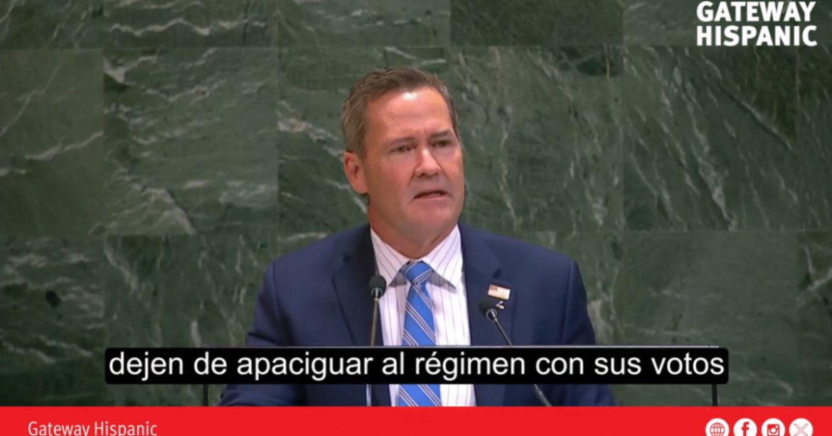 Ambassador Mike Waltz Urges the UN to Stop Appeasing the Cuban Regime Ambassador Mike Waltz Urges the UN to Stop Appeasing the Cuban Regime