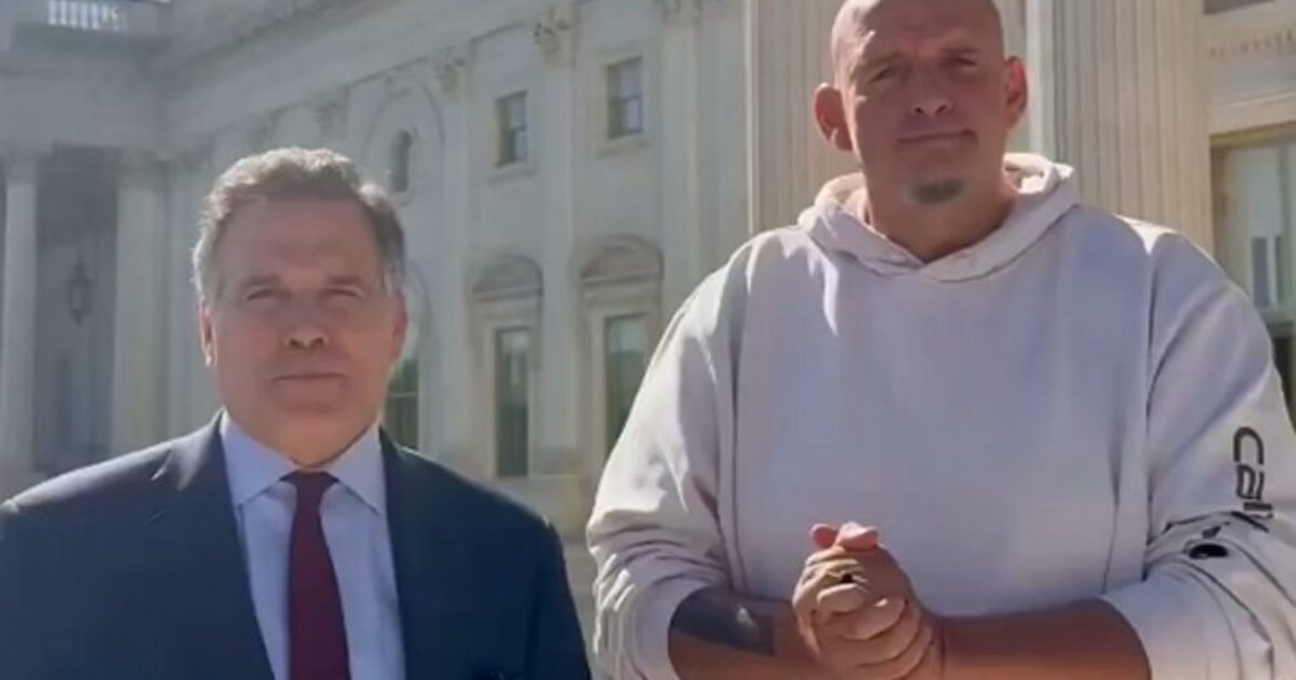 Both Pennsylvania Senators, Republican Dave McCormick and Democrat John Fetterman, Call for End to Shutdown in Video Message