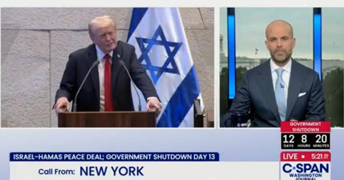 Lifelong Democrat Breaks Down Crying Live on Air as He Reveals His Thoughts on President Trump’s Historic Speech and the Israel-Hamas Peace Deal (AUDIO)