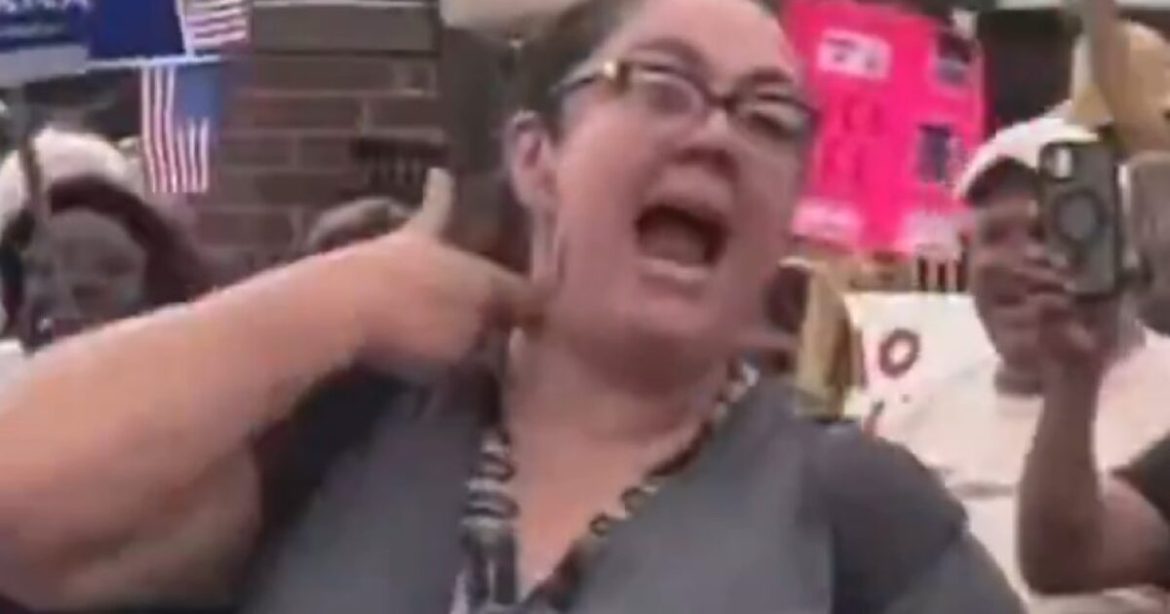 Liberal Protester at “No Kings” Rally MOCKS Charlie Kirk’s Assassination