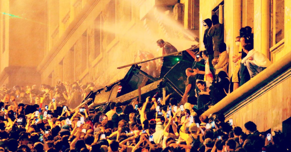 GEORGIA COUP FAILS: Conservative Party Georgian Dream Scores Major Victory in Local Elections – EU/Globalist Hordes Wreak Havoc in Tbilisi, Try To Invade Presidential Palace (VIDEOS) GEORGIA COUP FAILS: Conservative Party Georgian Dream Scores Major Victory in Local Elections – EU/Globalist Hordes Wreak Havoc in Tbilisi, Try To Invade Presidential Palace (VIDEOS)