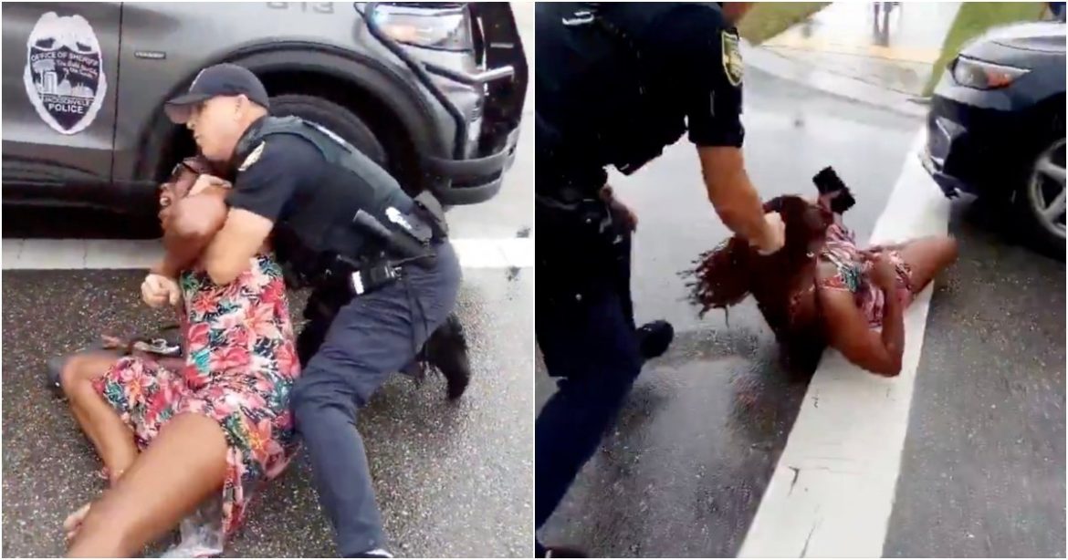 Habitual Traffic Offender Goes Berserk on Cop Outside Charter School, Bites Officer — Bystanders Also Arrested Under Florida’s New ‘Halo Law’