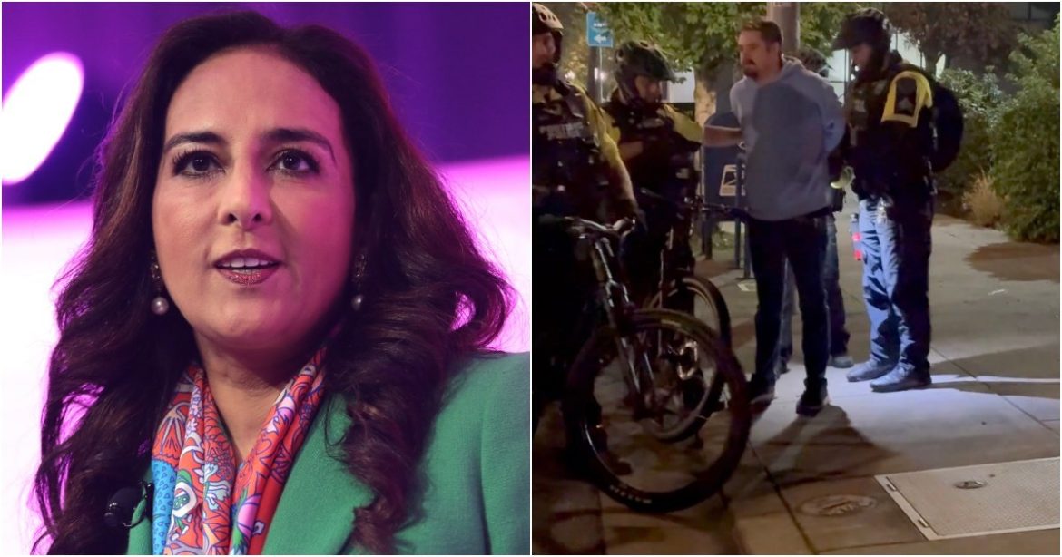 Assistant AG Harmeet Dhillon Sends Scathing Letter to Portland Officials After Targeted Arrest of Conservative Journalist — Demands ALL Records on “Potential Viewpoint Discrimination” Assistant AG Harmeet Dhillon Sends Scathing Letter to Portland Officials After Targeted Arrest of Conservative Journalist — Demands ALL Records on “Potential Viewpoint Discrimination”
