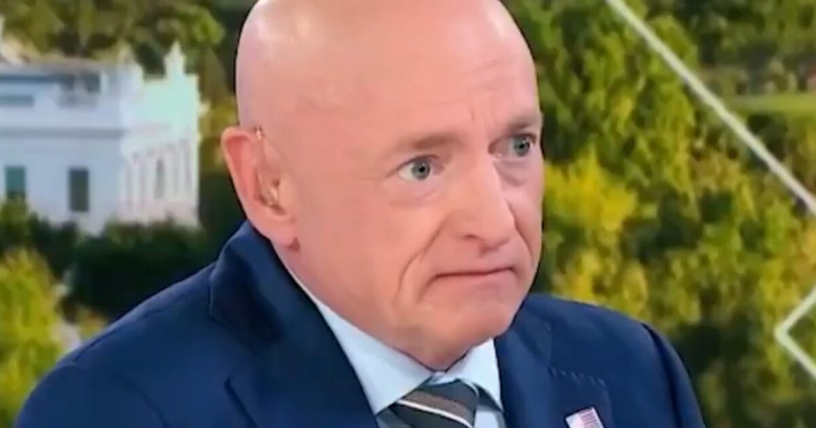 Sen. Mark Kelly Says Trump Deserves a ‘Lot of Credit’ For Brokering Gaza Peace Deal — Then Endorses Kamala Harris For 2028! (VIDEO)
