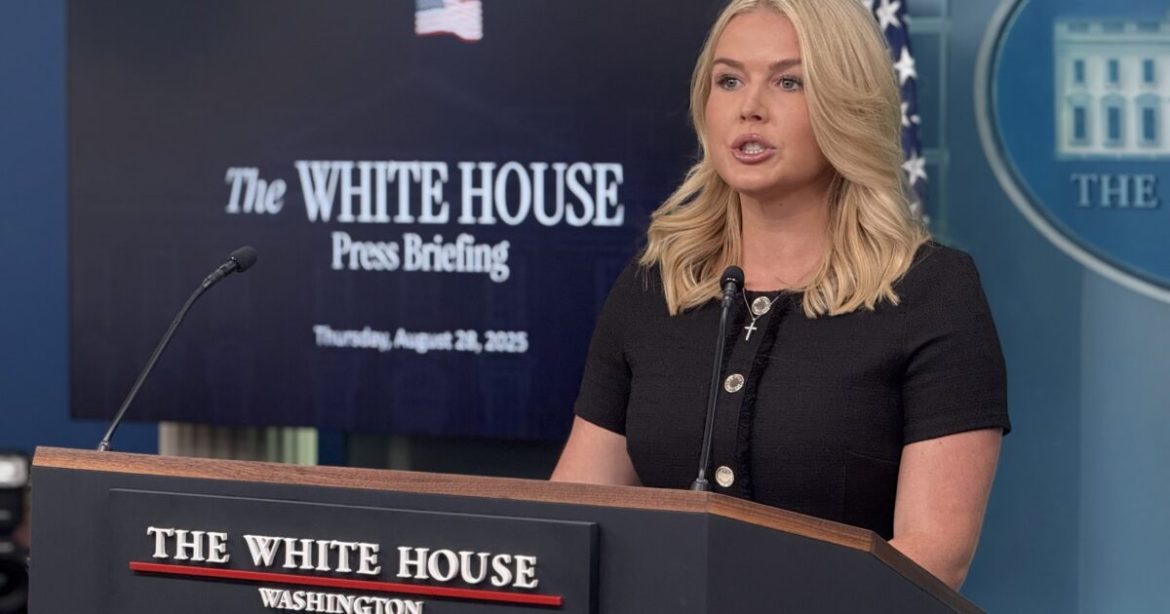 “YOUR MOM!” – Karoline Leavitt and White House Communications Direcot Steven Cheung Tag Team Huffington Post Reporter’s “Bullish*t Question” with Hilarious Response