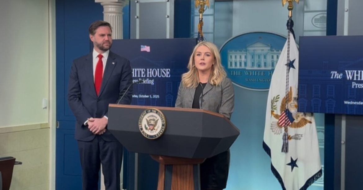 WATCH LIVE: White House Holds Press Briefing Amid Government Shutdown, Portland National Guard Deployment – UPDATE: VP Vance to Deliver Remarks and Take Questions WATCH LIVE: White House Holds Press Briefing Amid Government Shutdown, Portland National Guard Deployment – UPDATE: VP Vance to Deliver Remarks and Take Questions