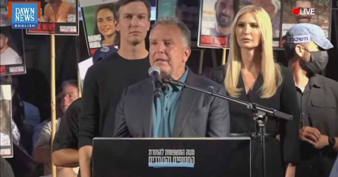 WATCH: Trump’s Name Receives MASSIVE Cheers and Applause During Witkoff Speech in Tel Aviv, Israel After Negotiating Historic Peace Deal – Netanyahu Gets Booed