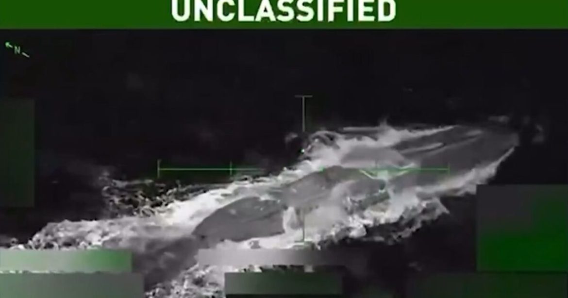 WATCH: Department of War Strikes Drug-Carrying SUBMARINE