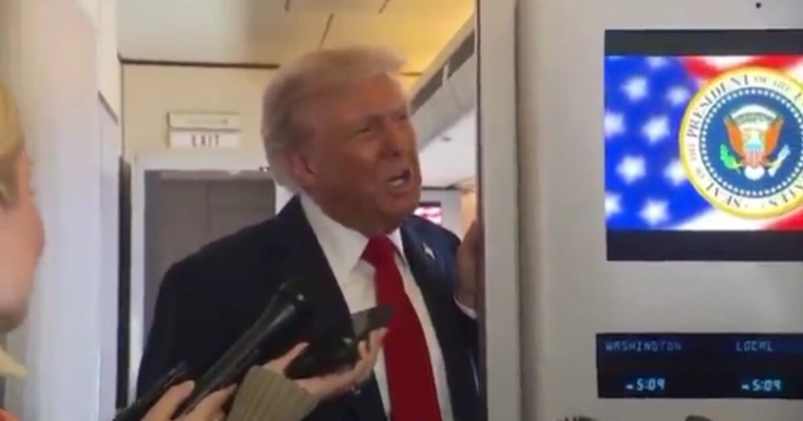 President Trump Lights Up Antony Blinken For Giving Joe Biden Credit for Historic Peace Deal Between Israel and Hamas (VIDEO)