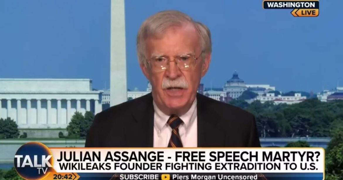 FLASHBACK: John Bolton Called For Julian Assange to be Executed Under Espionage Act (VIDEO)