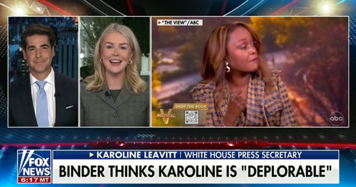 Karine Jean-Pierre Calls Trump White House Press Secretary Karoline Leavitt “Deplorable” – Leavitt Hits Back Harder (VIDEO)