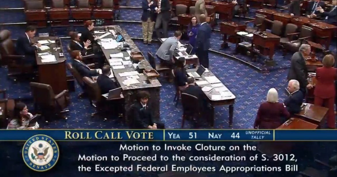 Senate Democrats Reject Funding For Essential Government Workers, Including Air Traffic Controllers and Military