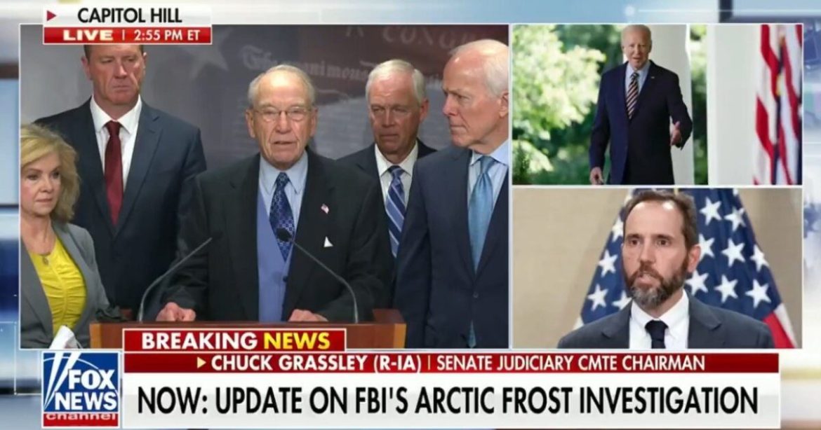 WHISTLEBLOWER SHOCK: Grassley Reveals Jack Smith Sent 197 Subpoenas Targeting More than 400 Republicans in Arctic Frost Investigation WHISTLEBLOWER SHOCK: Grassley Reveals Jack Smith Sent 197 Subpoenas Targeting More than 400 Republicans in Arctic Frost Investigation