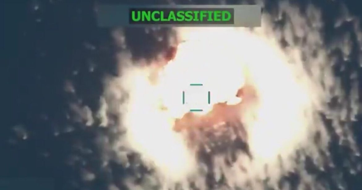 NEW: Pentagon Kills Four Terrorists in Latest Strike on Narco-Trafficking Vessel – Boat Explodes Into Huge Fireball (VIDEO)