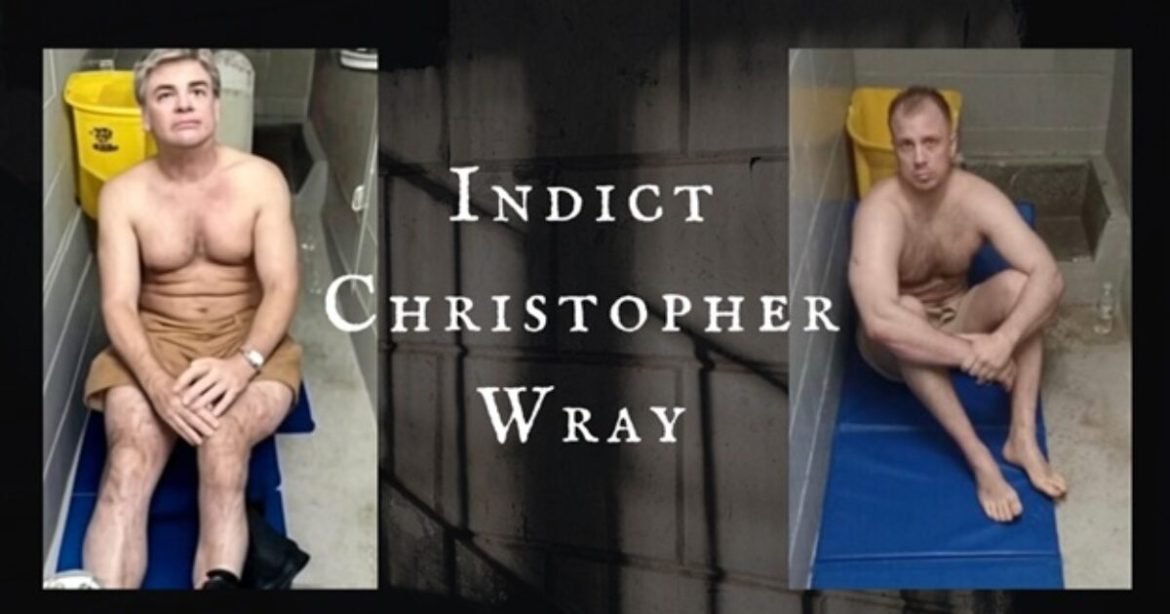 Indict Chris Wray! Does Pam Bondi Have What It Takes to Indict Lying Ex-FBI Director Chris Wray on Same Charges He Entrapped Innocent Americans With? Indict Chris Wray! Does Pam Bondi Have What It Takes to Indict Lying Ex-FBI Director Chris Wray on Same Charges He Entrapped Innocent Americans With?