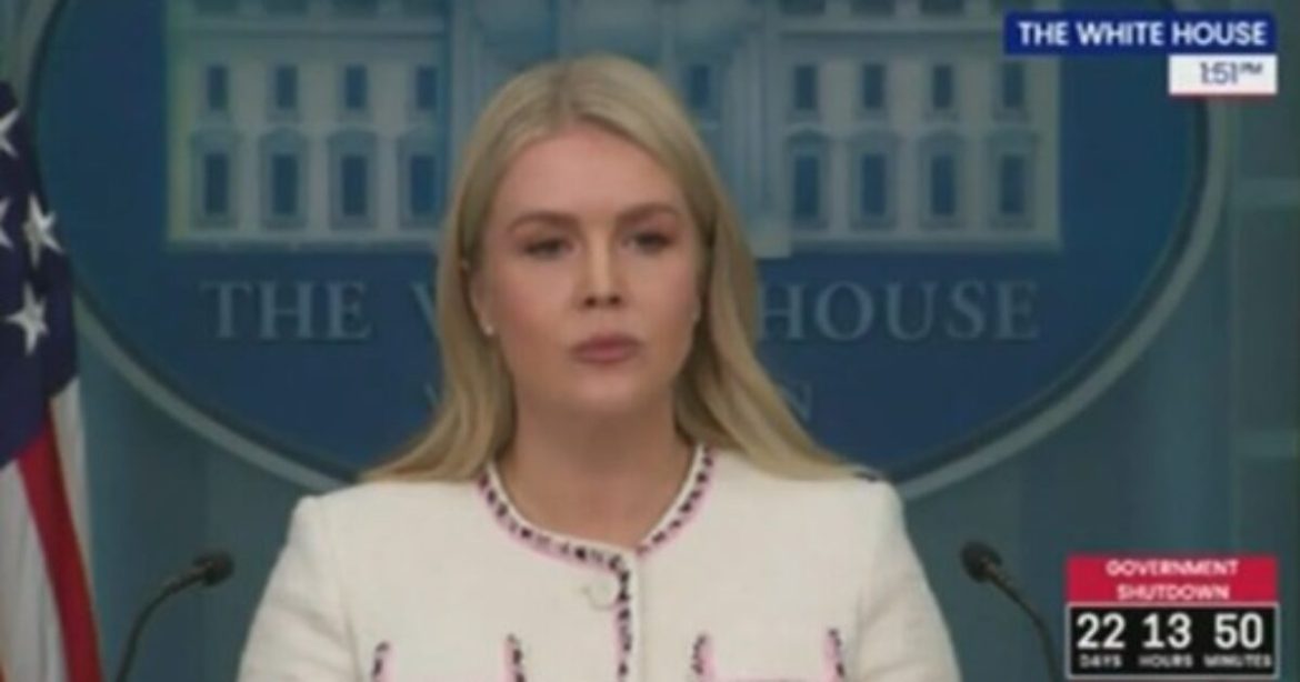 Democrats Make Up Such a Massive Lie About What Karoline Leavitt Said Regarding White House Ballroom That Even Far-Left Media Outlets Are Debunking It (VIDEO) Democrats Make Up Such a Massive Lie About What Karoline Leavitt Said Regarding White House Ballroom That Even Far-Left Media Outlets Are Debunking It (VIDEO)