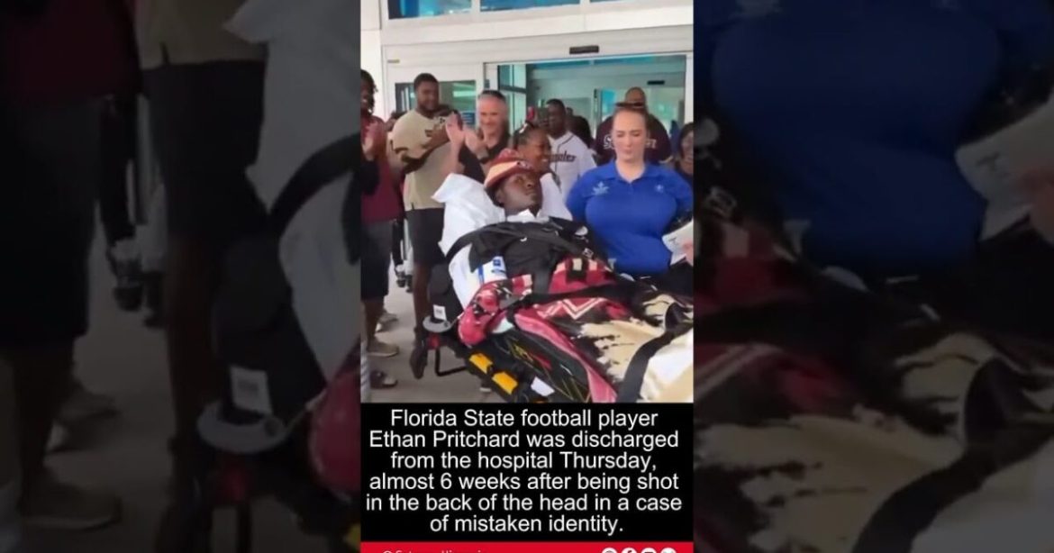 Ethan Pritchard Discharged From the Hospital Ethan Pritchard Discharged From the Hospital