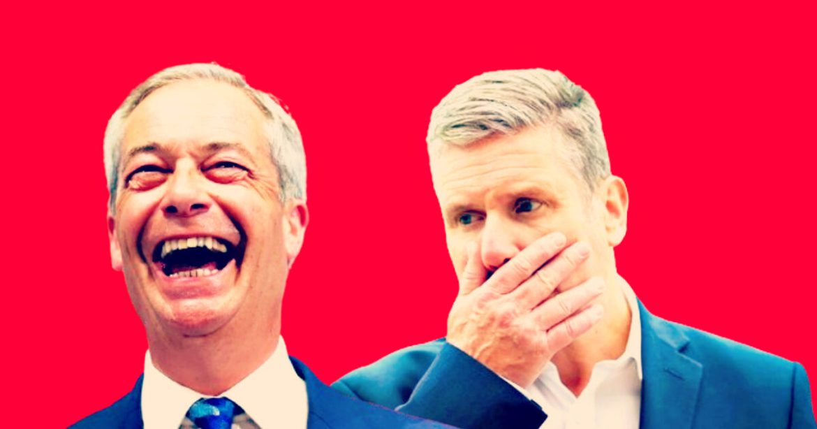 Keir Starmer Spent Labour Party Conference Smearing Nigel Farage as ‘Racist,’ The Result? Reform UK Keeps Rising, While the Failing British PM Hits a New Low Keir Starmer Spent Labour Party Conference Smearing Nigel Farage as ‘Racist,’ The Result? Reform UK Keeps Rising, While the Failing British PM Hits a New Low