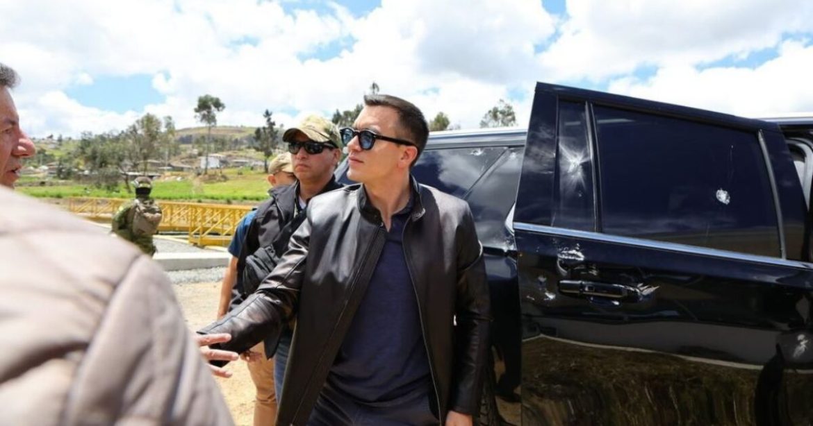 Assassination attempt against Daniel Noboa in Cañar: armed attack with stones and bullets on his Presidential Caravan during indigenous protests Over the end of the Diesel subsidy Assassination attempt against Daniel Noboa in Cañar: armed attack with stones and bullets on his Presidential Caravan during indigenous protests Over the end of the Diesel subsidy