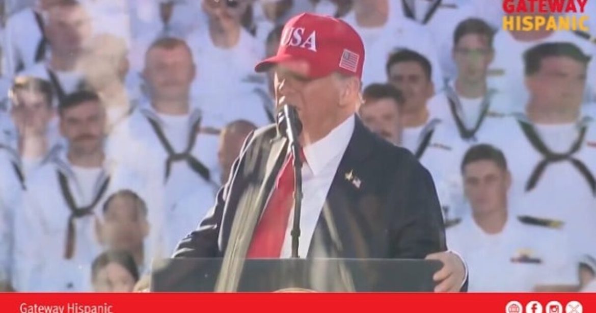 President Trump Pays Tribute to the Greatness of the United States Navy President Trump Pays Tribute to the Greatness of the United States Navy