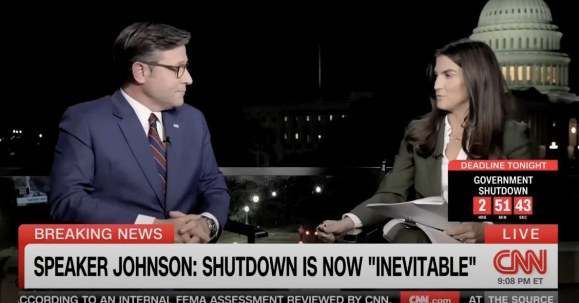 CNN’s Kaitlan Collins Tries to Run Cover for Schumer’s Reckless Shutdown – Speaker Mike Johnson Dismantles Her Narrative with Brutal Fact-Checks CNN’s Kaitlan Collins Tries to Run Cover for Schumer’s Reckless Shutdown – Speaker Mike Johnson Dismantles Her Narrative with Brutal Fact-Checks