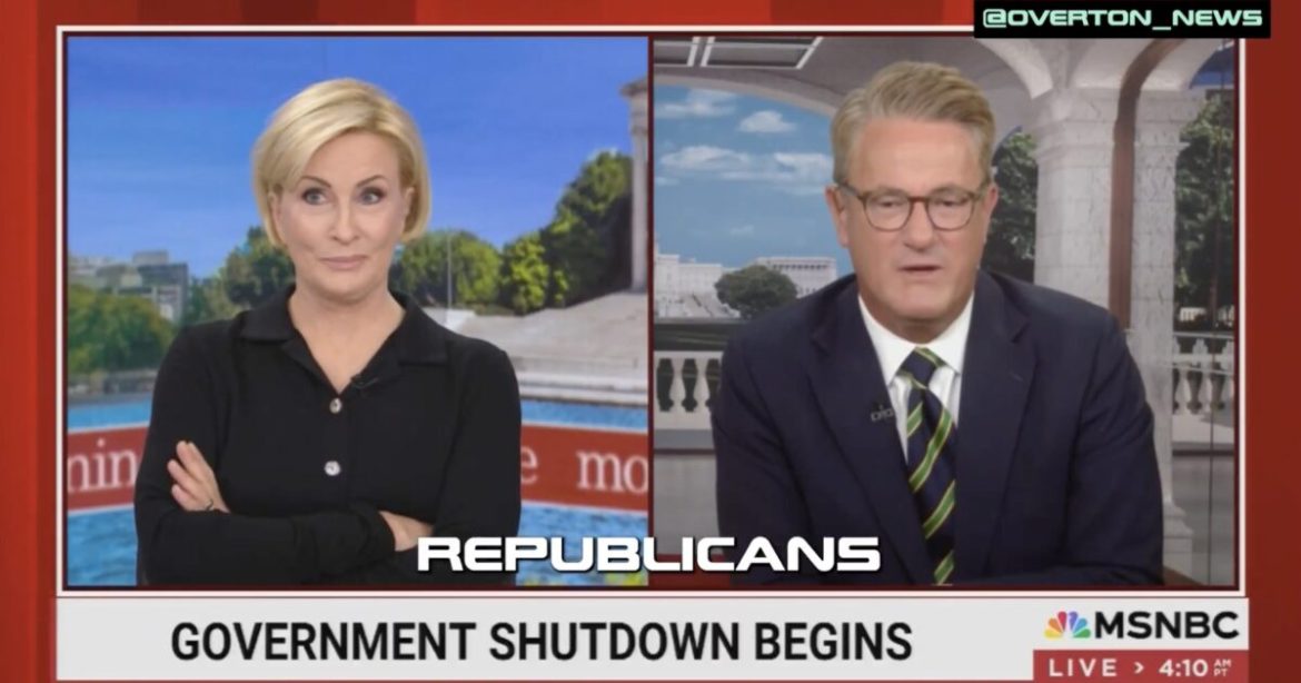 MSNBC’s Joe Scarborough Puts Wife Mika Brzezinski in Her Place After She Tries to Blame Republicans for Government Shutdown MSNBC’s Joe Scarborough Puts Wife Mika Brzezinski in Her Place After She Tries to Blame Republicans for Government Shutdown