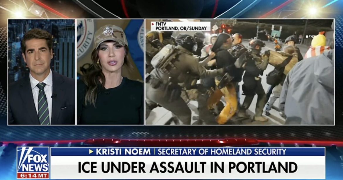 DHS Secretary Kristi Noem Threatens Democrat Mayor and Police Chief Face-to-Face She’ll QUADRUPLE Federal Agents If They Don’t IMMEDIATELY Crush Antifa Outside ICE Facility DHS Secretary Kristi Noem Threatens Democrat Mayor and Police Chief Face-to-Face She’ll QUADRUPLE Federal Agents If They Don’t IMMEDIATELY Crush Antifa Outside ICE Facility