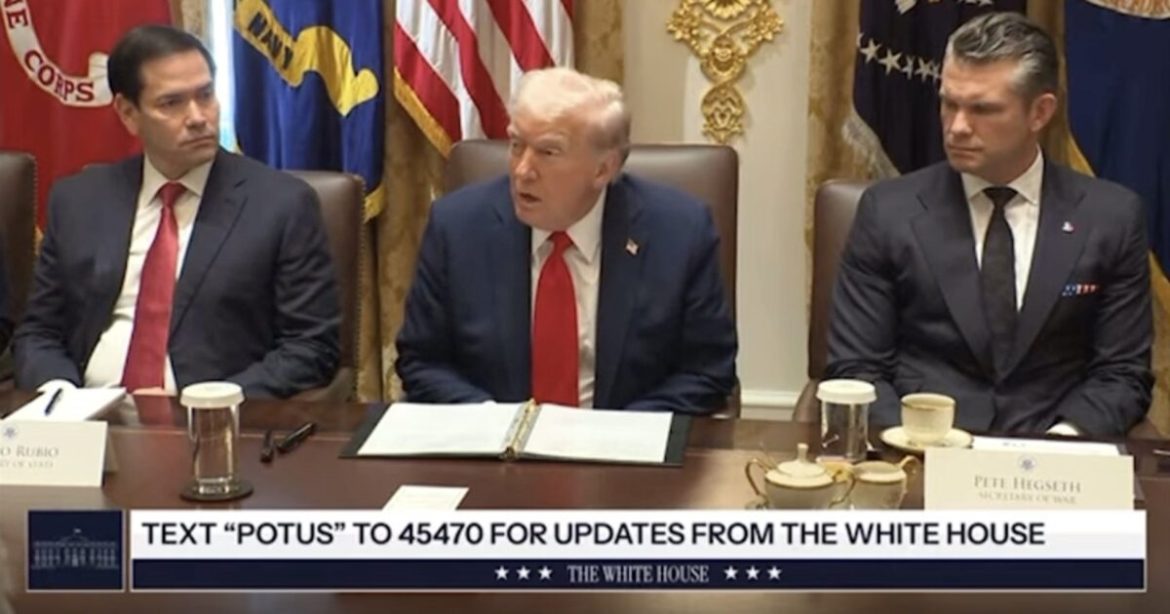 (VIDEO) President Trump Says He’s Going to Egypt to Sign Peace Deal Between Hamas and Israel