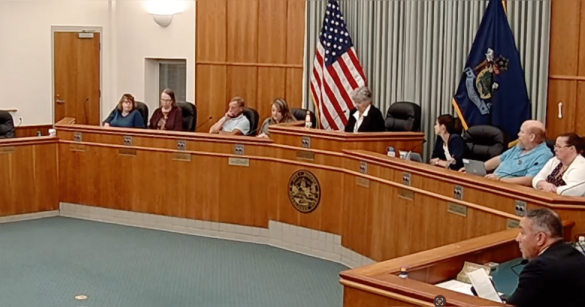 Protestors Attend Maine School Board Meeting, Start Undressing to Show How Young Girls Feel in Locker Rooms Being Exposed to Males (Video) Protestors Attend Maine School Board Meeting, Start Undressing to Show How Young Girls Feel in Locker Rooms Being Exposed to Males (Video)