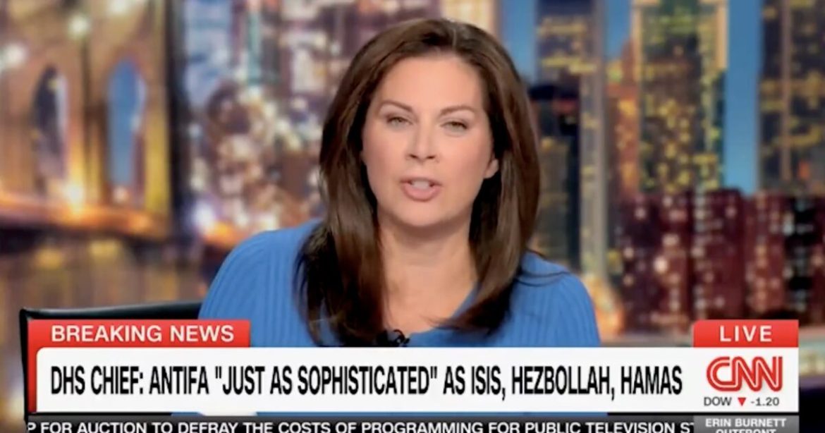 UNBELIEVABLE! CNN’s Erin Burnett Pushes Domestic Terrorist Antifa Propaganda While Smearing So-Called “Right-Wing Extremists” — Ignores Antifa’s Bloody Trail of Violence UNBELIEVABLE! CNN’s Erin Burnett Pushes Domestic Terrorist Antifa Propaganda While Smearing So-Called “Right-Wing Extremists” — Ignores Antifa’s Bloody Trail of Violence