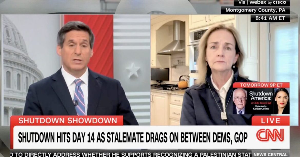 Democrat Rep. Madeleine Dean Fumes as President Trump Uses Unspent Funds to Pay Troops During Democrat Shutdown