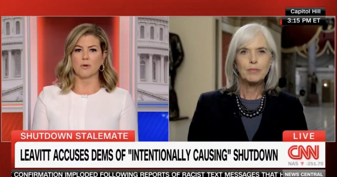 Rep. Katherine Clark FUMES After Press Secretary Quotes Her OWN Words on Tape — Tries to Walk Back Admission That Democrats Are Exploiting Schumer’s Shutdown and Americans’ Suffering for Political Leverage