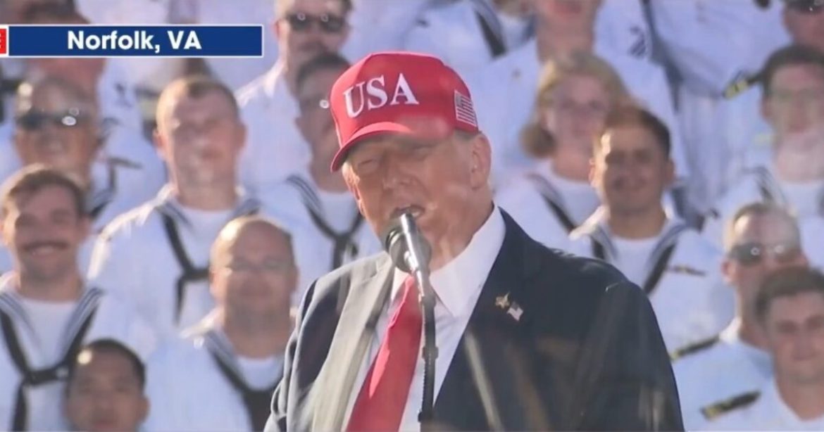 President Trump Delivers Remarks at Navy’s 250th Year Celebration – “The American Sailor Never Quits, Never Fails, and Never, Ever Lets us Down” (VIDEO) President Trump Delivers Remarks at Navy’s 250th Year Celebration – “The American Sailor Never Quits, Never Fails, and Never, Ever Lets us Down” (VIDEO)