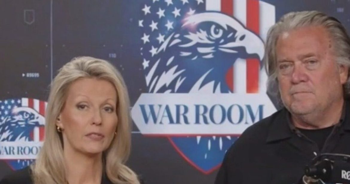 War Room’s Steve Bannon and Leigh Wambsganss on the Hypocrisy of “No Kings” Protests – “The Interesting Thing About ‘No Kings’ is This is Coming from a Party Who Usurped Their Primary Process to Appoint a Queen”(VIDEO)