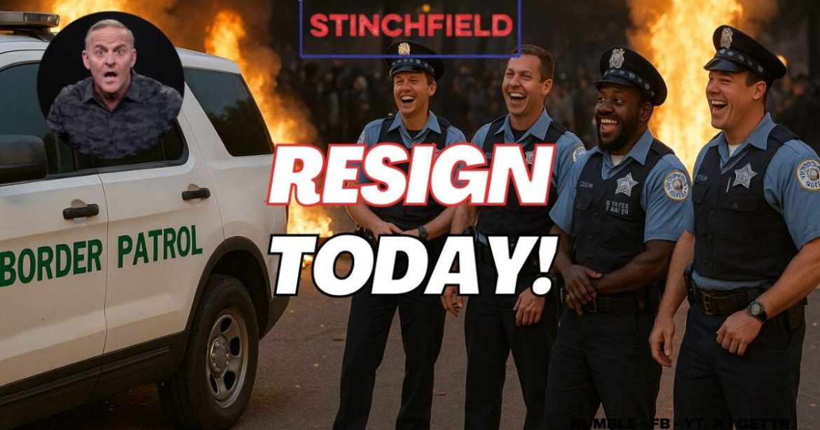 Stinchfield: “Every Chicago Cop Who Obeyed the Unlawful Order to Abandon Federal Agents Should Resign!” (VIDEO) Stinchfield: “Every Chicago Cop Who Obeyed the Unlawful Order to Abandon Federal Agents Should Resign!” (VIDEO)