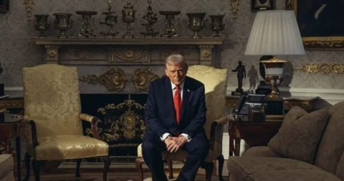 President Trump Honored by Time Magazine as Leader of the Entire World – Poses for Iconic Presidential Portraits President Trump Honored by Time Magazine as Leader of the Entire World – Poses for Iconic Presidential Portraits