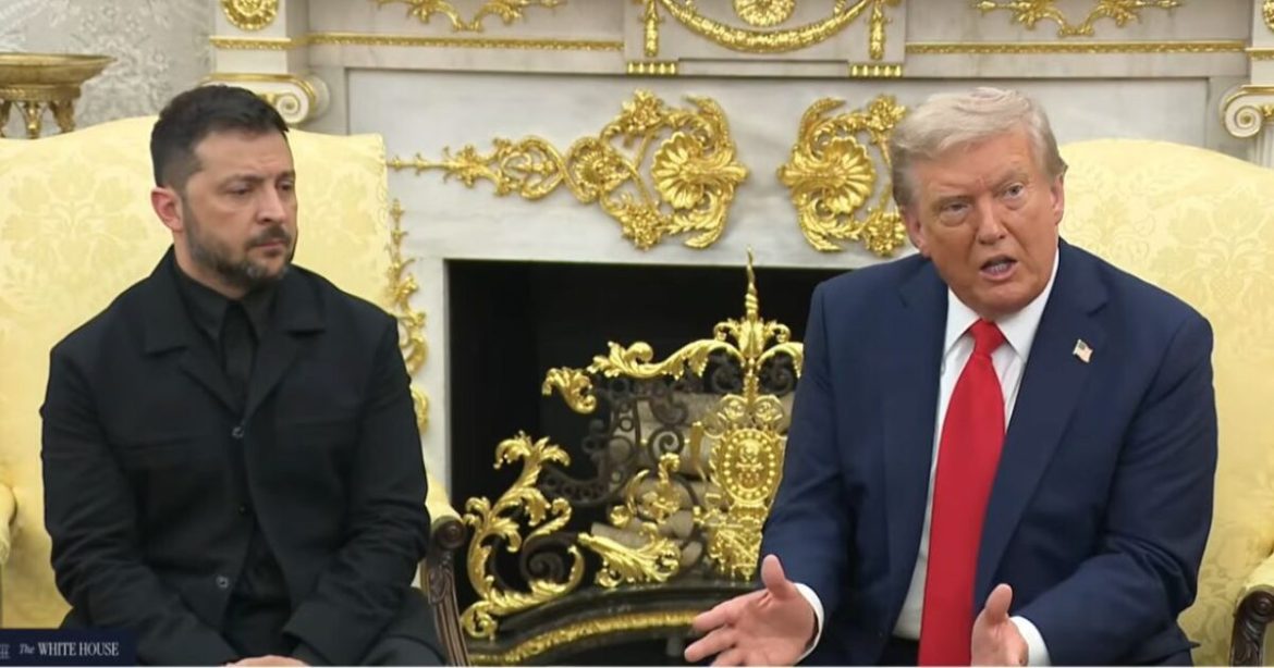 President Trump Hosts Bilateral Meeting with Ukrainian President Volodymyr Zelensky Amid Potential Escalations and Peace Talks with Russia’s Putin – 1:15 PM ET