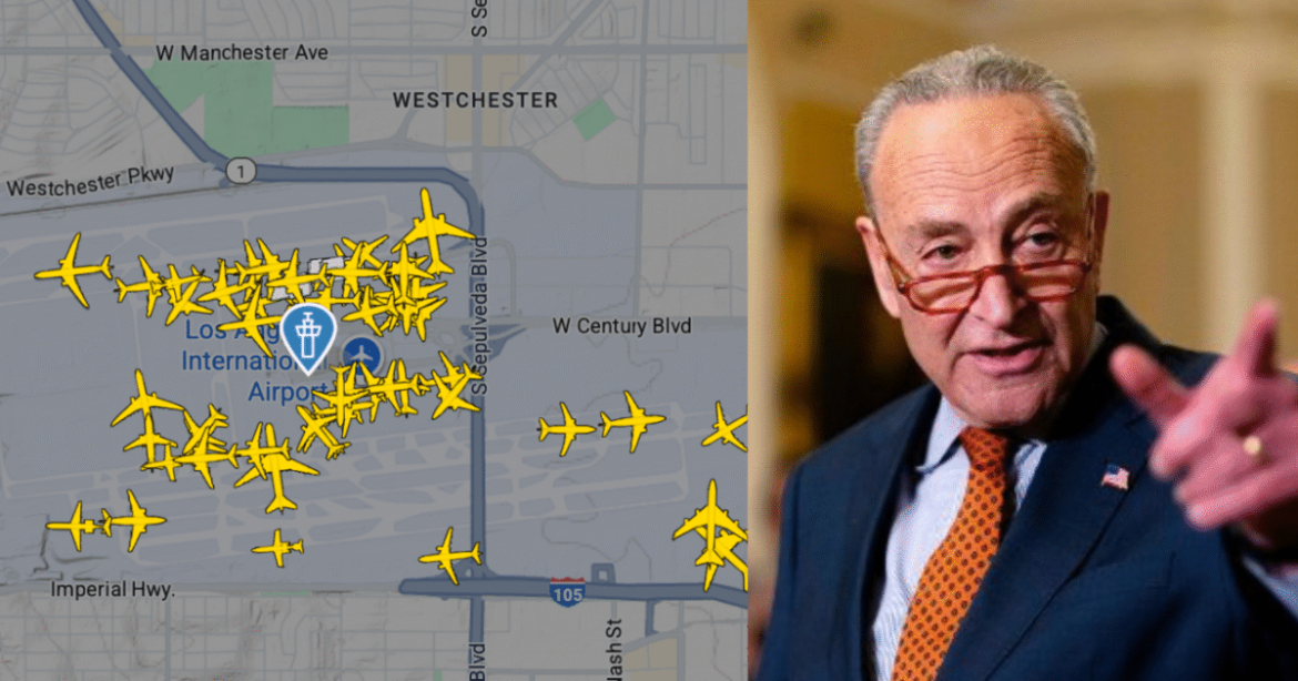 JUST IN: Democrats’ Government Shutdown Chaos Brings Los Angeles Airport to a Standstill JUST IN: Democrats’ Government Shutdown Chaos Brings Los Angeles Airport to a Standstill