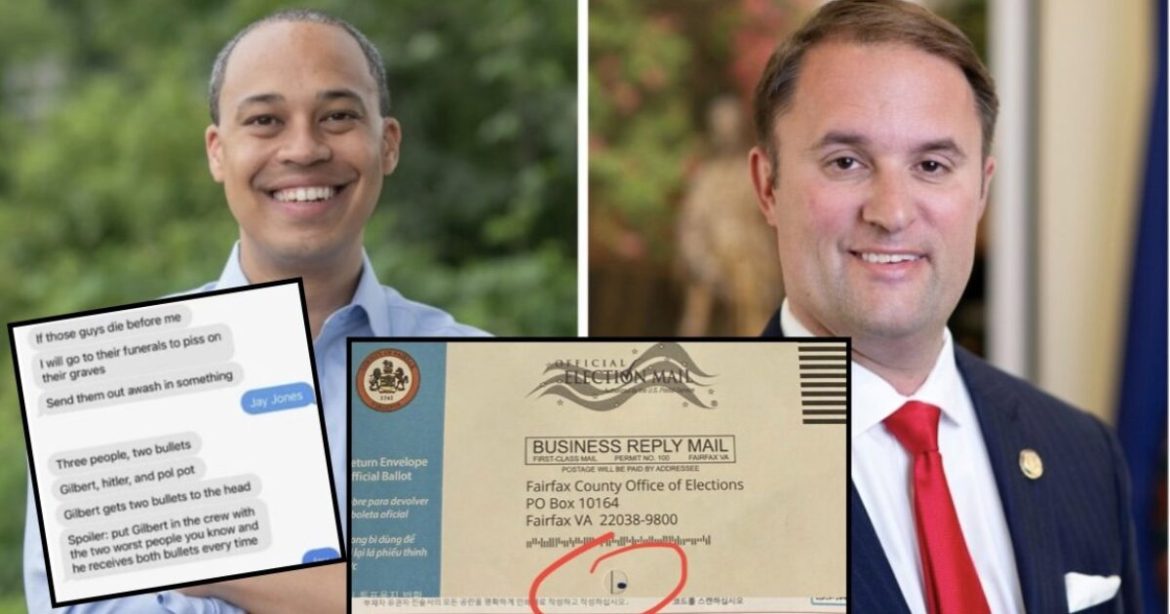 BOMBSHELL DISCOVERY: Holes In Fairfax County, VA, Absentee Ballot Envelopes Conveniently Reveal Who Voter Chose For AG Candidate BOMBSHELL DISCOVERY: Holes In Fairfax County, VA, Absentee Ballot Envelopes Conveniently Reveal Who Voter Chose For AG Candidate