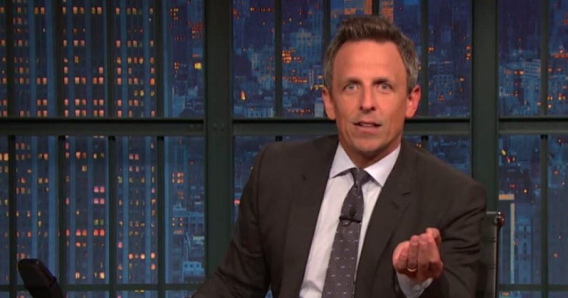 Trump Blasts ‘Deranged Lunatic’ Seth Meyers, Says Anti-Trump Late Night Show is ‘Probably Illegal’