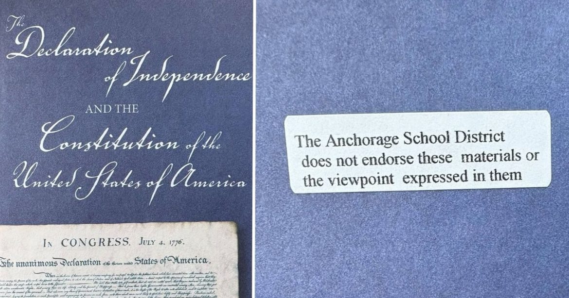Public School Slaps ‘Does Not Endorse’ Stickers on US Constitution, Declaration of Independence
