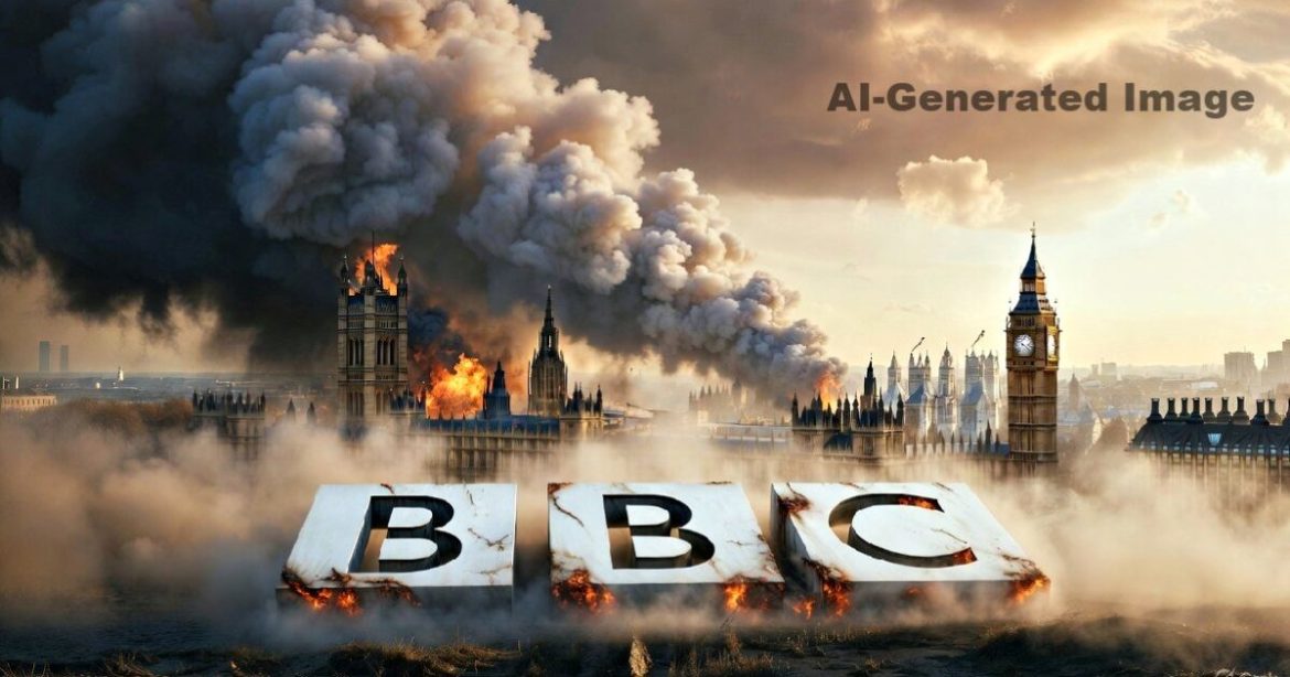 BBC IS MELTING: British State Broadcaster To Apologize for Doctored Editing of Trump J6 Speech, Under Fire for Its Pro-Hamas, Pro-Trans and Climate Change Biases